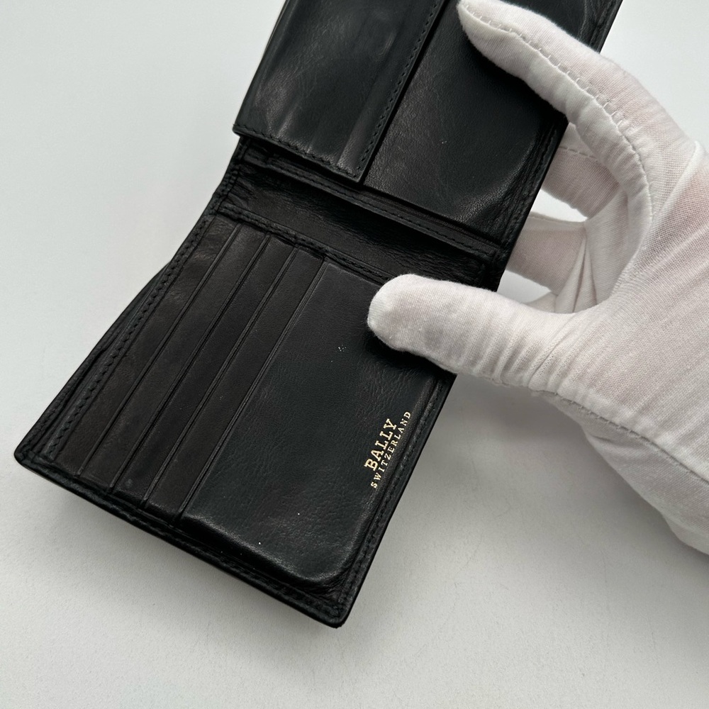 Bally bi fold Leather Wallet - Picture 10 of 12